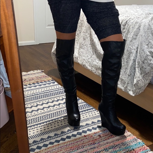 aldo shoes over the knee boots